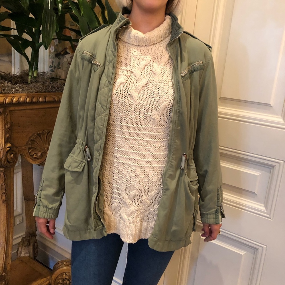 Rebecca Taylor Olive Green Jacket